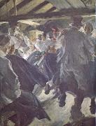 Anders Zorn stampdans i gopsmorsugan France oil painting artist